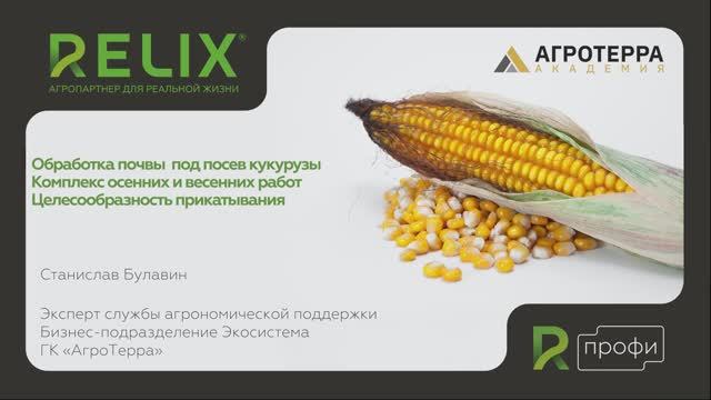 Обработка почвы под посев кукурузы
