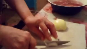 Домляма в казане со свининой