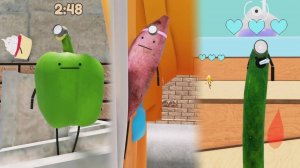 🌶️ ПРЯТКИ и СОКОВЕЧЕРИНКА с ПЕРЦЕМ и ОГУРЦОМ?! 🤯 Roblox УЛЕТЕЛ! 🧃 Secret Staycation