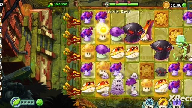 прохожу растения против зомби, только грибами лост-си? смотреть онлайн