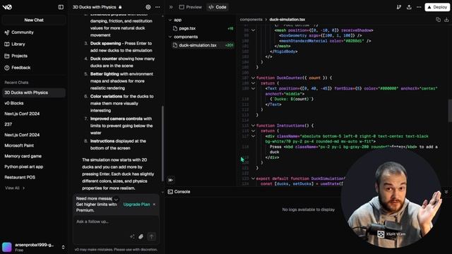 Новая веха программирования Vibe Coding | v0.dev | AI + Frontend