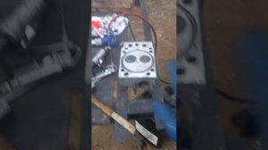 выпал седло клапана на камазе 4310
