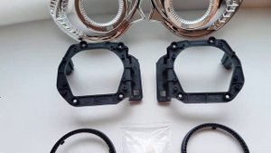 Установка линз в рефлекторные фары Hyundai Elantra/Avante MD