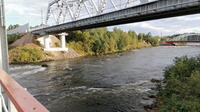 Лосевские пороги на реке Вуокса. 1.08.2021. смотреть онлайн