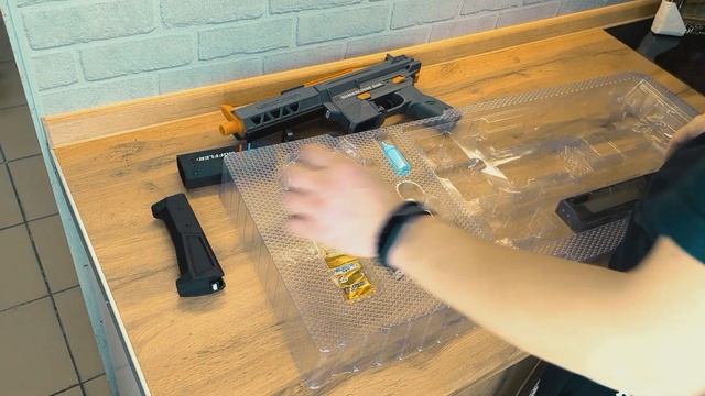 Распаковка и сборка орбибольного привода mk9 с имитаци? смотреть онлайн