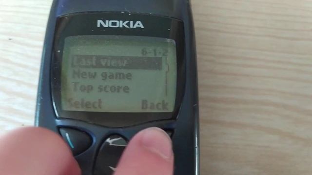 Nokia 6110 игры (старое видео) смотреть онлайн