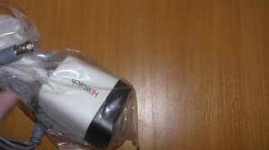 Аналоговая камера HiWatch HDC-B020(B) распаковка