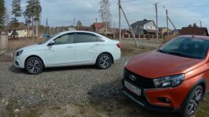 Веста Кросс 1.8 АМТ 2.0 проверяем СИЛЫ с Вестами 1.6 и Хрей 1.8.Результаты Интересные!