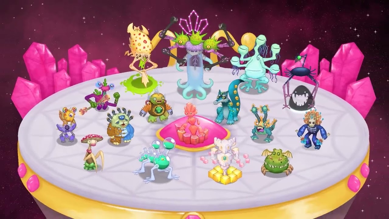 Хрустальное созвездие - Вся песня (My Singing Monsters, Мои Поющие Монстры, МСМ)