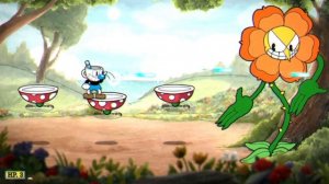 Cuphead. Цветущий вид. Оценка S. Все уровни сложности