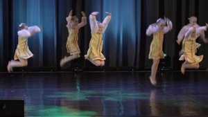 "Вдоль, да по речке". Современный танец. 7-8 лет.