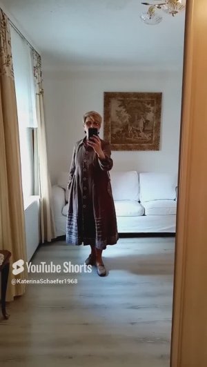 Платье-пальто от Ирины Лебедевой. Наряд дня. #fashion #стиль #мода #katerinaschäfer