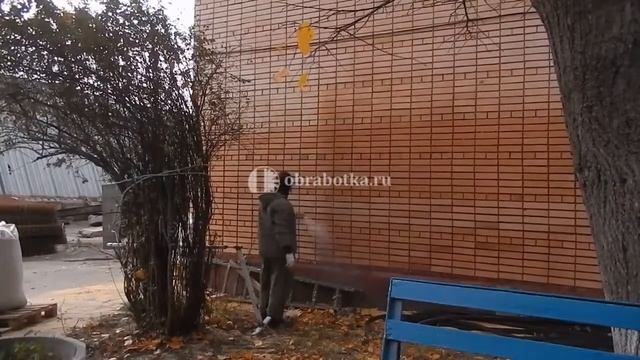 Гидрофобизация кирпичного фасада - obrabotka.ru