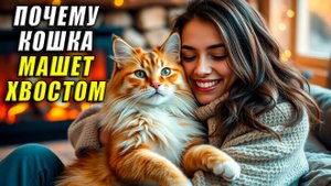 Почему кошка машет хвостом