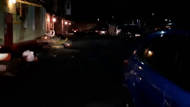 Ночной  тест светодиодная фара EX 20-48 против штатной оп? смотреть онлайн