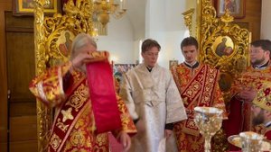 МИТРОПОЛИТ ИГНАТИЙ СОВЕРШИЛ ХИРОТЕСИЮ В ИПОДИАКОНА И ХИРОТОНИЮ ВО ДИАКОНА СТУДЕНТА СПДС ИЛИИ