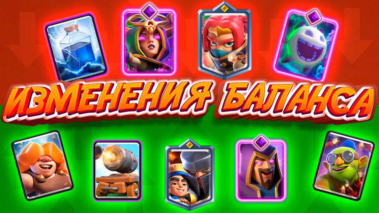 Планируемые ИЗМЕНЕНИЯ БАЛАНСА | Ведьму Починят? | Clash Royale
