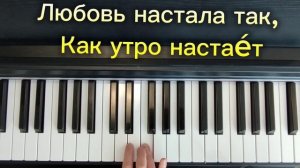 Мелодия песни " Любовь настала " Р. Рымбаева
Пой легко