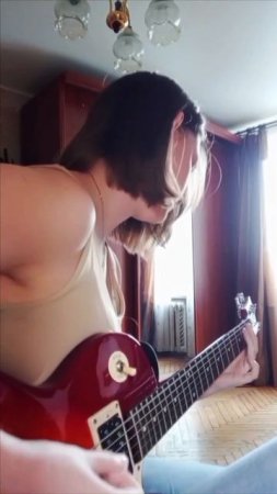 Metallica - enter sandman на гитаре