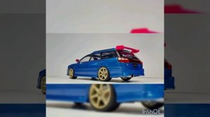 Subaru legasy bh5 от aoshima  1/24