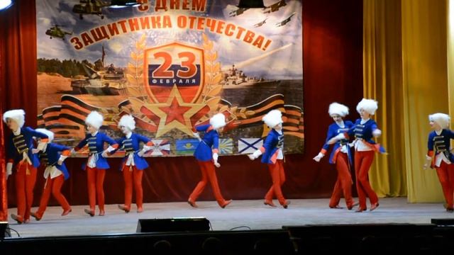 ДЕНЬ ЗАЩИТНИКА ОТЕЧЕСТВА 2024. КАЗАЧИЙ ПЛЯС. ЛЕБЁДУШКИ