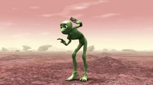 Танец зеленого человечка -