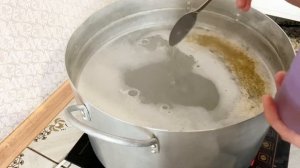 Как весело очистить казан от нагара.Самый лёгкий и быс