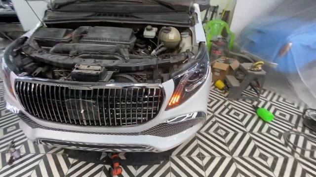 Новинка Тюнинг Mercedes Vito Viano 639 в 447 Рестайлинг Переделка смотреть онлайн