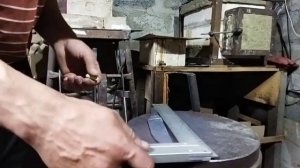 Ковка Ножа из Стали Р18