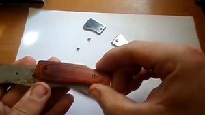 Устранение люфта в складном ноже.