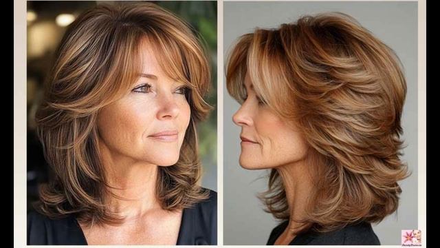 Модная стрижка Каскад для женщин после 50 лет смотреть онлайн