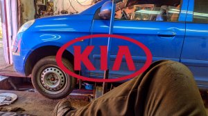 Киа Пиканто. Замена колодок, дисков, стоек стабилизатора и рычага подвески.