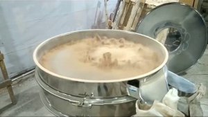 Вибрационное сито. Работа вибросита.