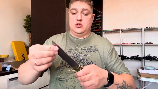 Три ножа из стали К340 смотреть онлайн