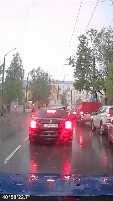 Тестовое видео на видеорегистратор Fujida Zoom Hit S Duo WiFi