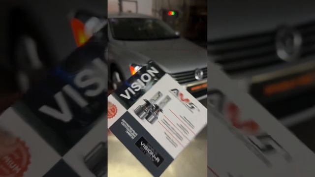 Установка BiLed линз AMS U2 на Volkswagen Passat. Улучшение головно? смотреть онлайн