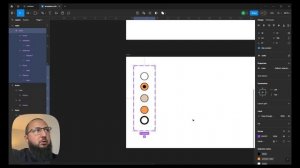 Ui Kit в Figma 4. Создание Радио Кнопок. Компоненты в Фигма. К