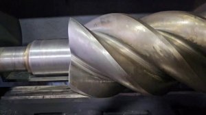 Ремонт ротора винтового компрессора методом газотерм