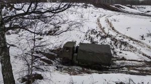 Работа лебедки газ 66