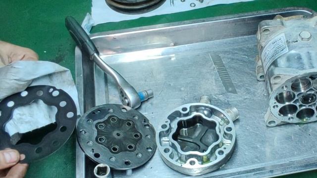 Ремонт компрессора SC7H15A1 часть 1 смотреть онлайн