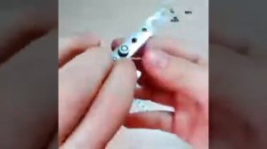 Нож бабочка из железного конструктора