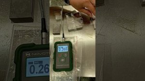 Novotest толщиномер покрытий, калибровка и проверка прибо