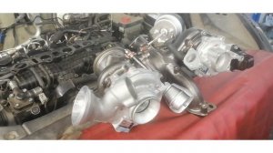 Установка турбин на Вольво хс90 дизель SPA 2016г.#вольво