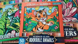 Моя коллекция раскрасок: пиксели и витражи