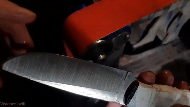 Регринд ножа Южный Крест/ тест, мнение о твёрдости и св смотреть онлайн