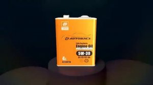 Масло моторное AUTOBACS  ENGINE OIL  Fully Synthetic 5W30 SN CF GF 6A 4л  Ориги?