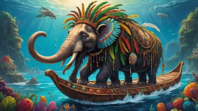 Песенка Мамонтёнка Регги версия(Suno ai) смотреть онлайн