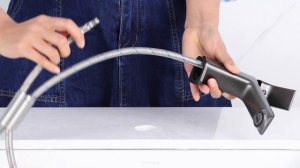 Смеситель для раковины Frap F1084-9 Оружейная Сталь