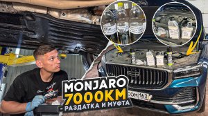 Китайцы недоливают масло? Geely Monjaro 7000 км - замена масла в Haldex, угловом и заднем редукторе