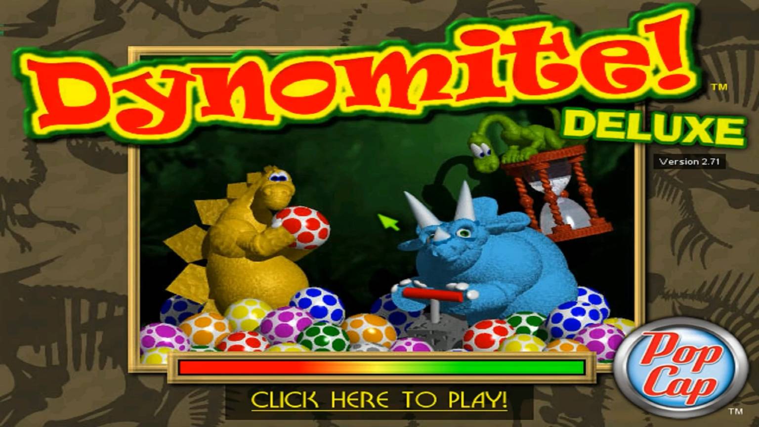 Прохождение игры : Dynomite! DELUXE . PC . Winodws . ПК . FOSSIL CHALLENGE - STRATEGIC . смотреть онлайн